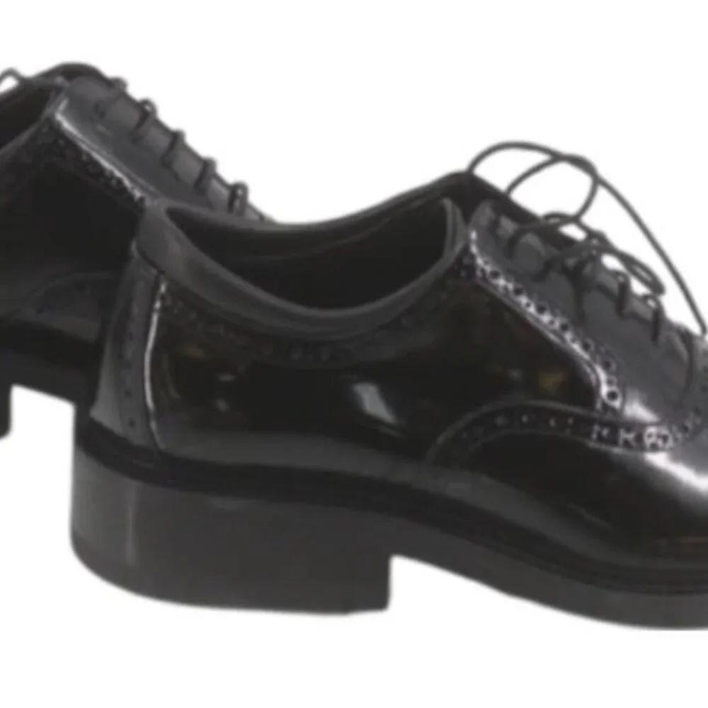 NEW GUCCI Black Laced up Oxford Shoe - Picture 3 of 4